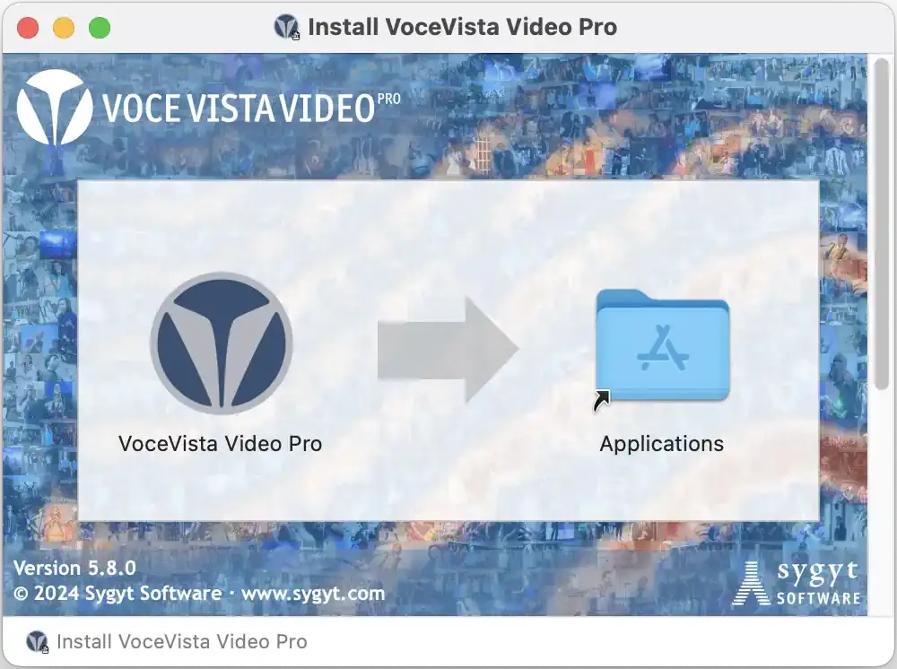 macOS Installation window