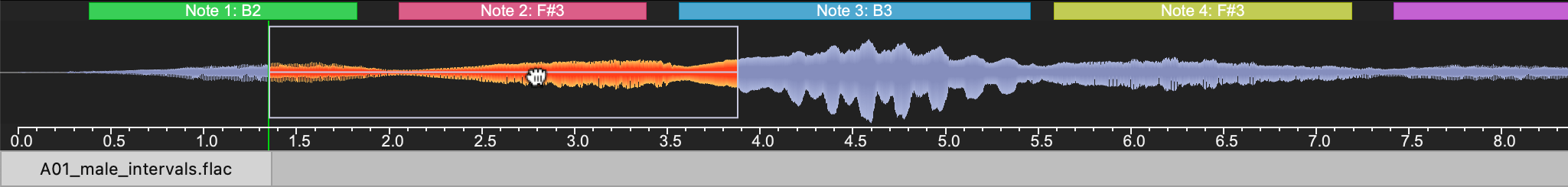 Move the Time Range Slider with the mouse