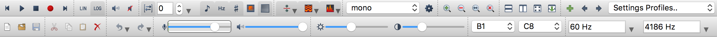 Full Toolbar